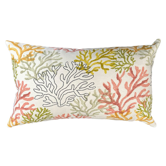 Funda Cojin Decorativo Diseño Corales