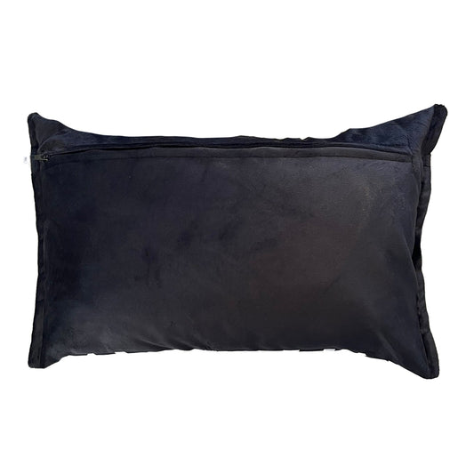 Funda Cojin Decorativo Diseño Rombo Negro