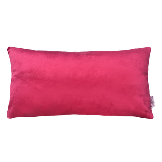 Funda Cojín Decorativo diseño suave Rosa Fucsia