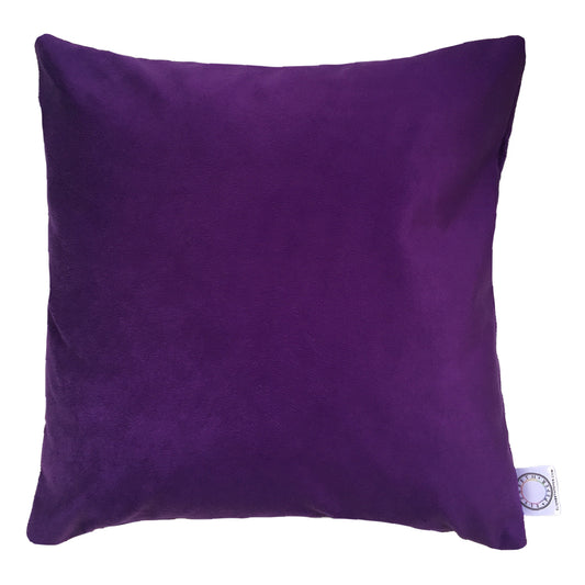 Funda Cojín Decorativo diseño Morado suave