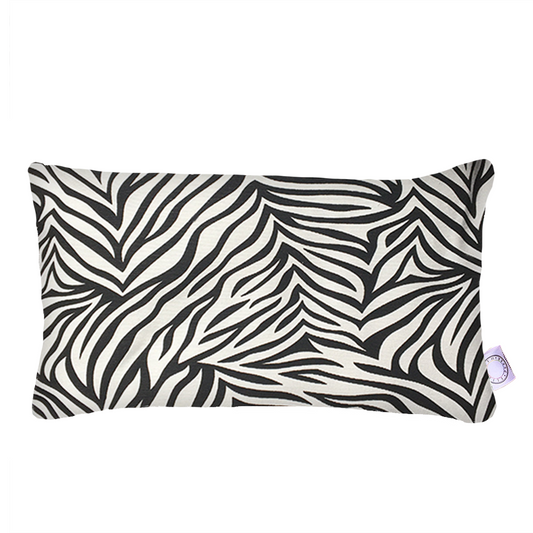 Funda Cojín Decorativo diseño Cebra Blanco y Negro