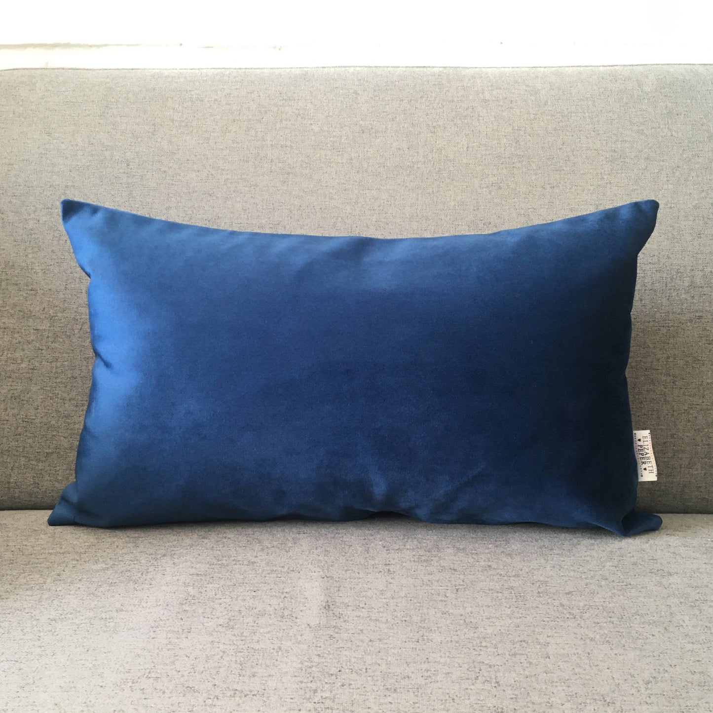 Funda Cojín Decorativo diseño suave Azul