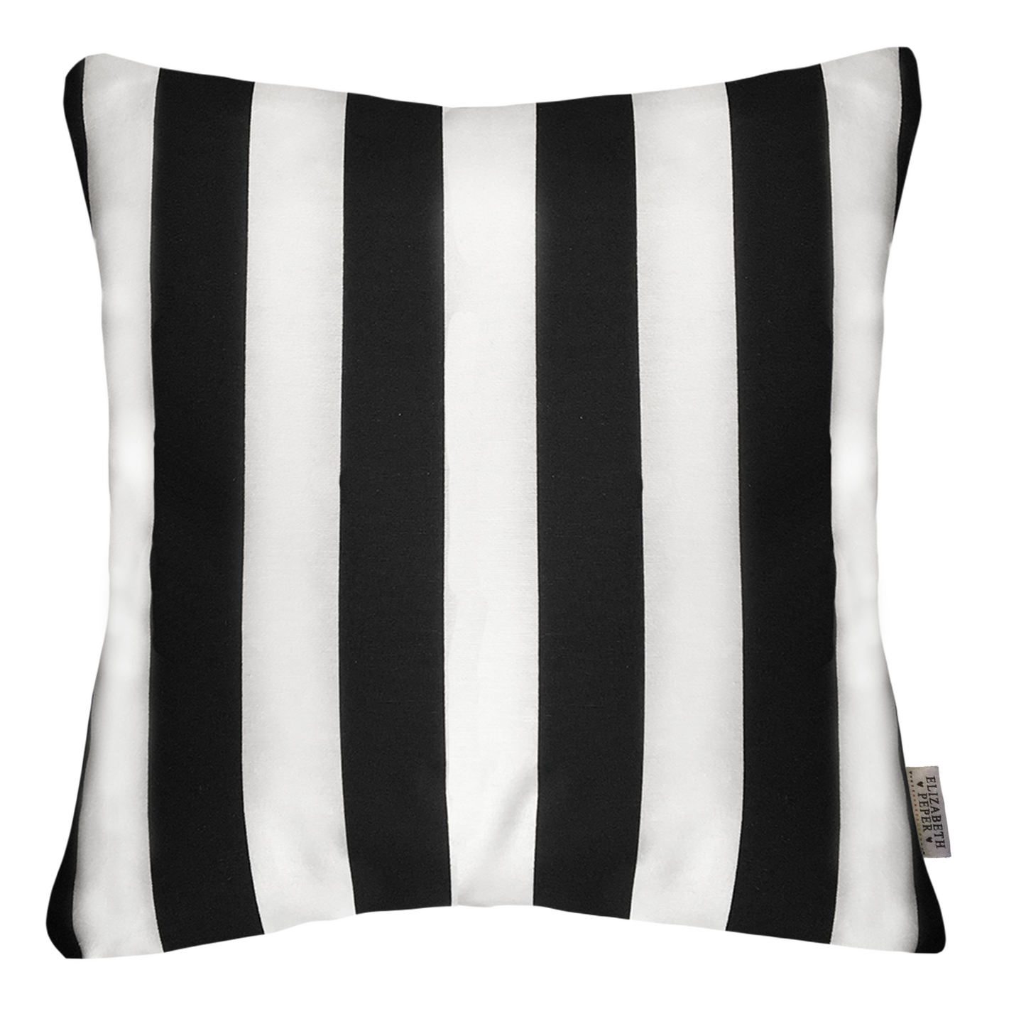 Funda Cojín Decorativo diseño Rayas Blanco y Negro