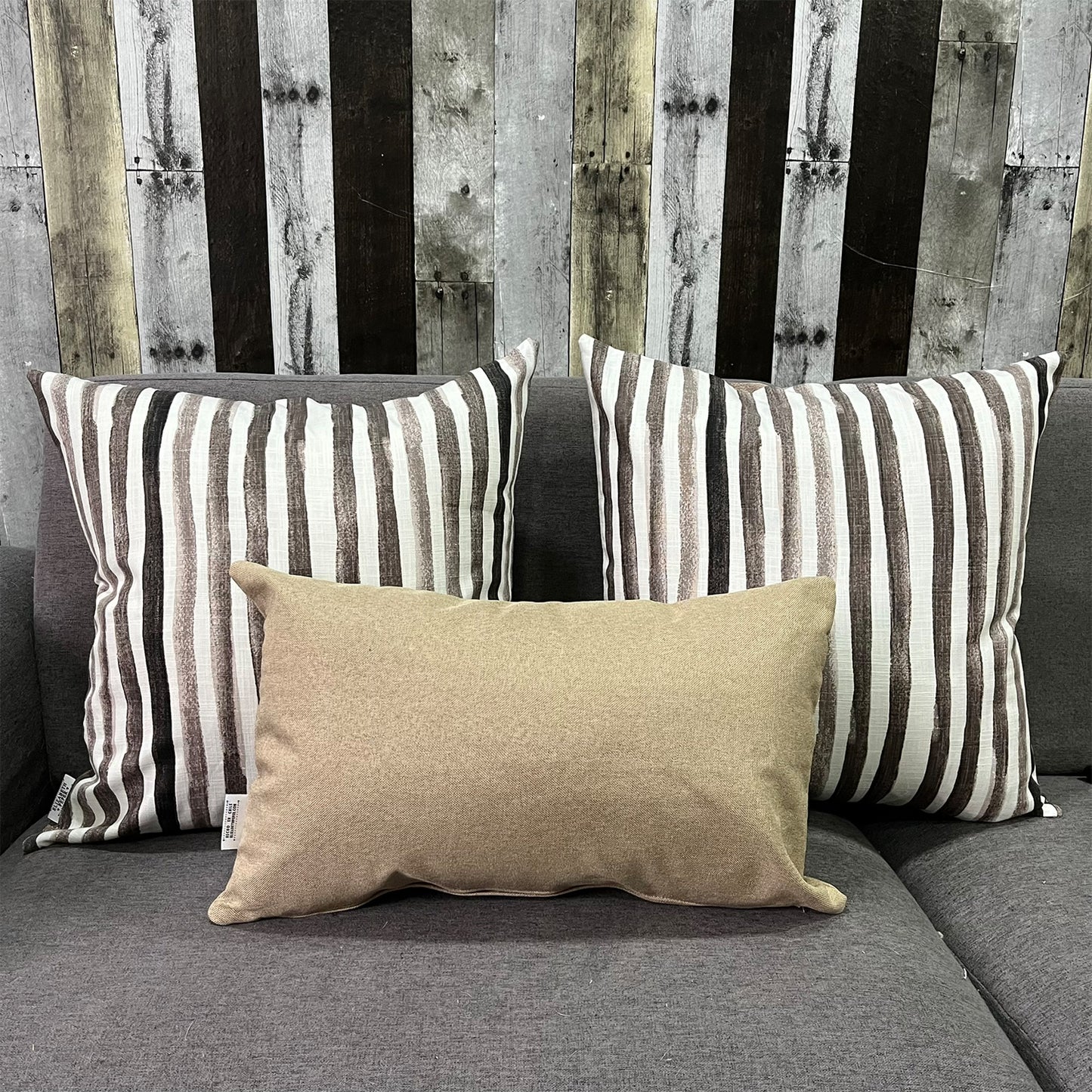 Funda Cojín Decorativo diseño Lino Beige Tokyo