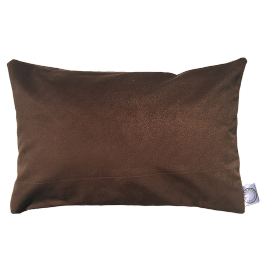 Funda Cojín Decorativo diseño Cafe Oscuro