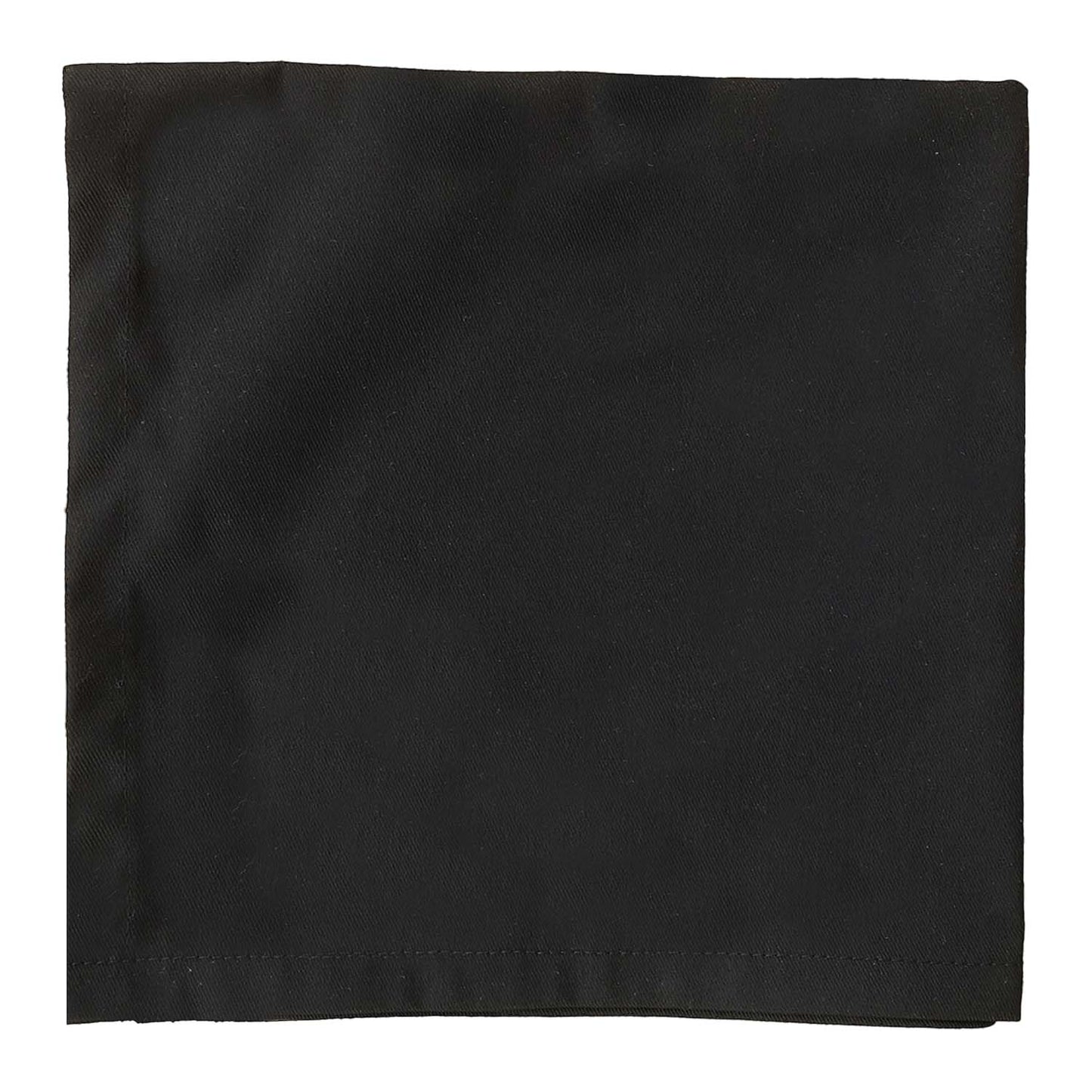 Juego De Servilletas De Tela Color Negro