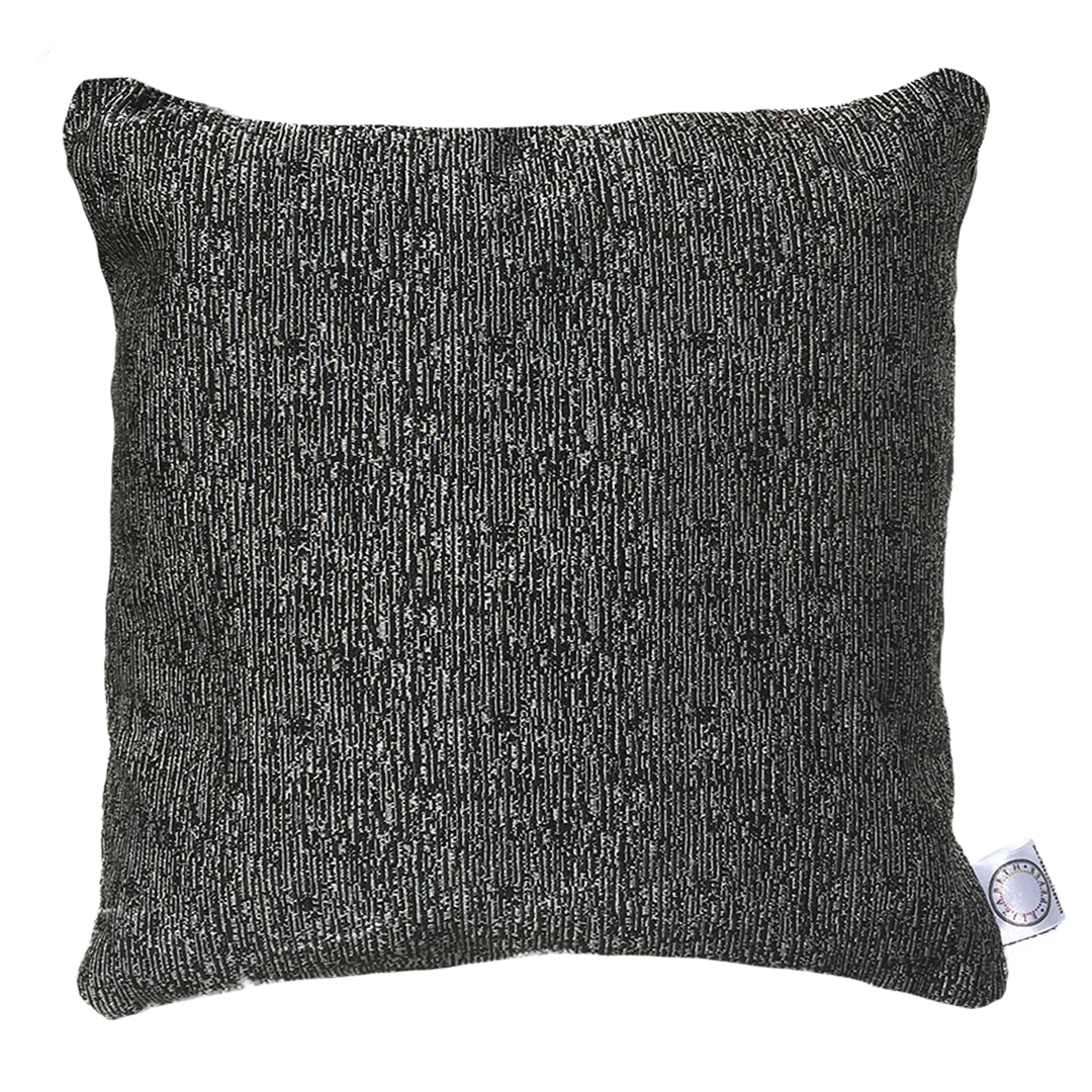 Funda Cojín Decorativo diseño Gris y Negro