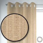Set de Cortinas Hogar 2 Paños de 140 x 220 cm Beige