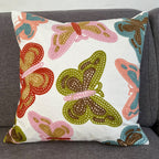 Funda Cojin Decorativo Diseño Mariposas