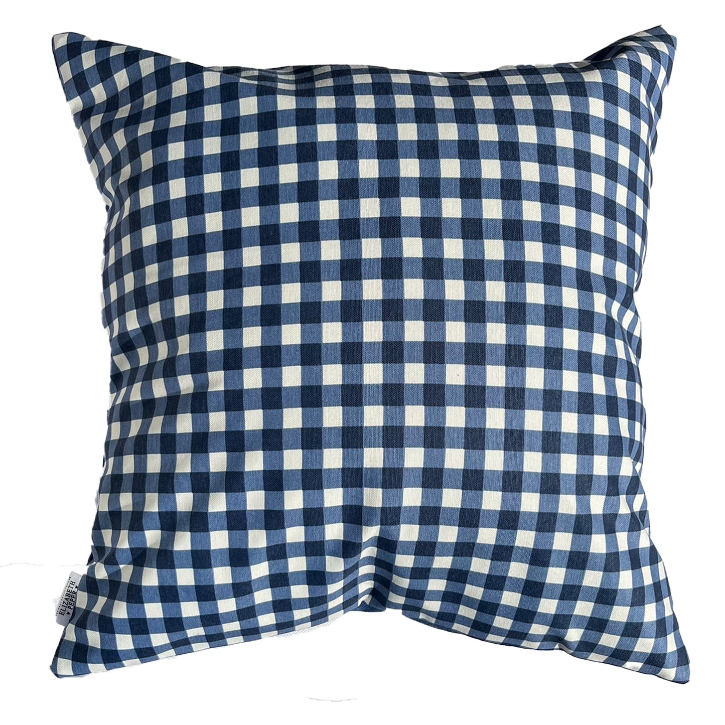 Funda Cojin Decorativo Diseño Rayas Azul