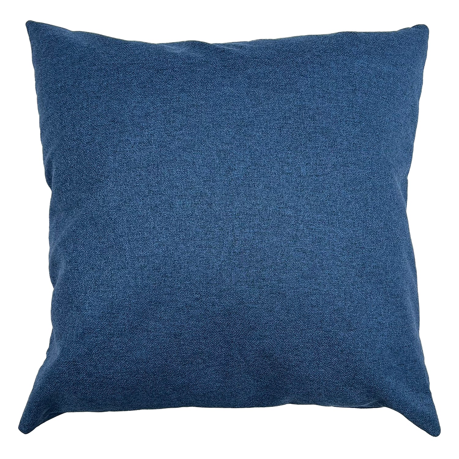 Funda Cojin Decorativo Diseño Lino Azul