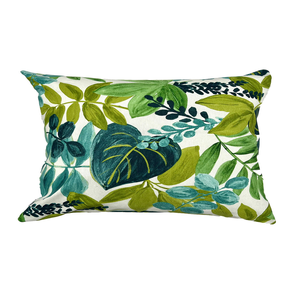 Funda Cojin Decorativo Diseño Verde Botanico