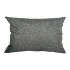 Funda Cojin Decorativo Diseño Lino Gris