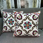 Funda Cojin Decorativo Diseño Jaipur Morado 45x45
