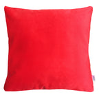 Funda Cojín Decorativo diseño suave Rojo