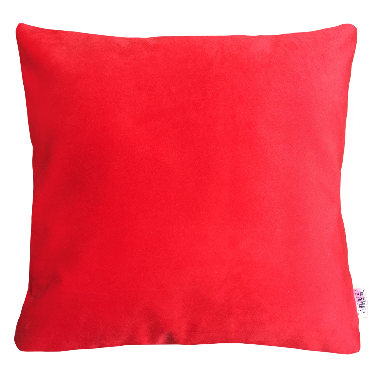Funda Cojín Decorativo diseño suave Rojo