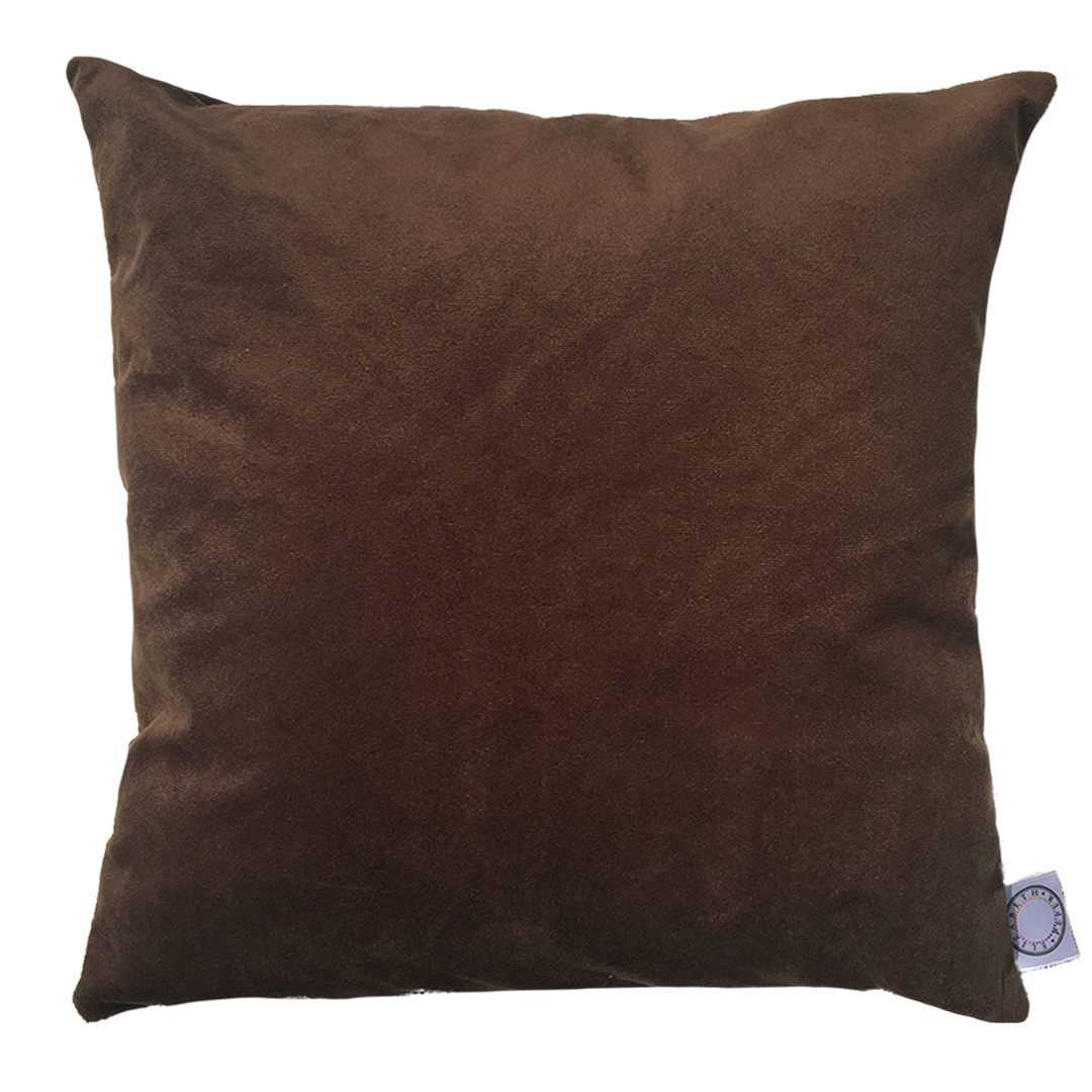 Funda Cojín Decorativo diseño Cafe Oscuro