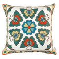 Funda Cojin Decorativo Diseño Mariposas Turquesa