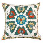 Funda Cojin Decorativo Diseño Mariposas Turquesa