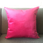 Funda Cojín Decorativo diseño suave Rosa Fucsia