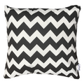 Funda Cojín Decorativo diseño ZigZag Blanco y Negro
