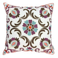 Funda Cojin Decorativo Diseño Jaipur Morado 45x45