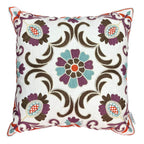 Funda Cojin Decorativo Diseño Jaipur Morado 45x45