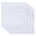 Juego De Servilletas De Tela Color Blanco