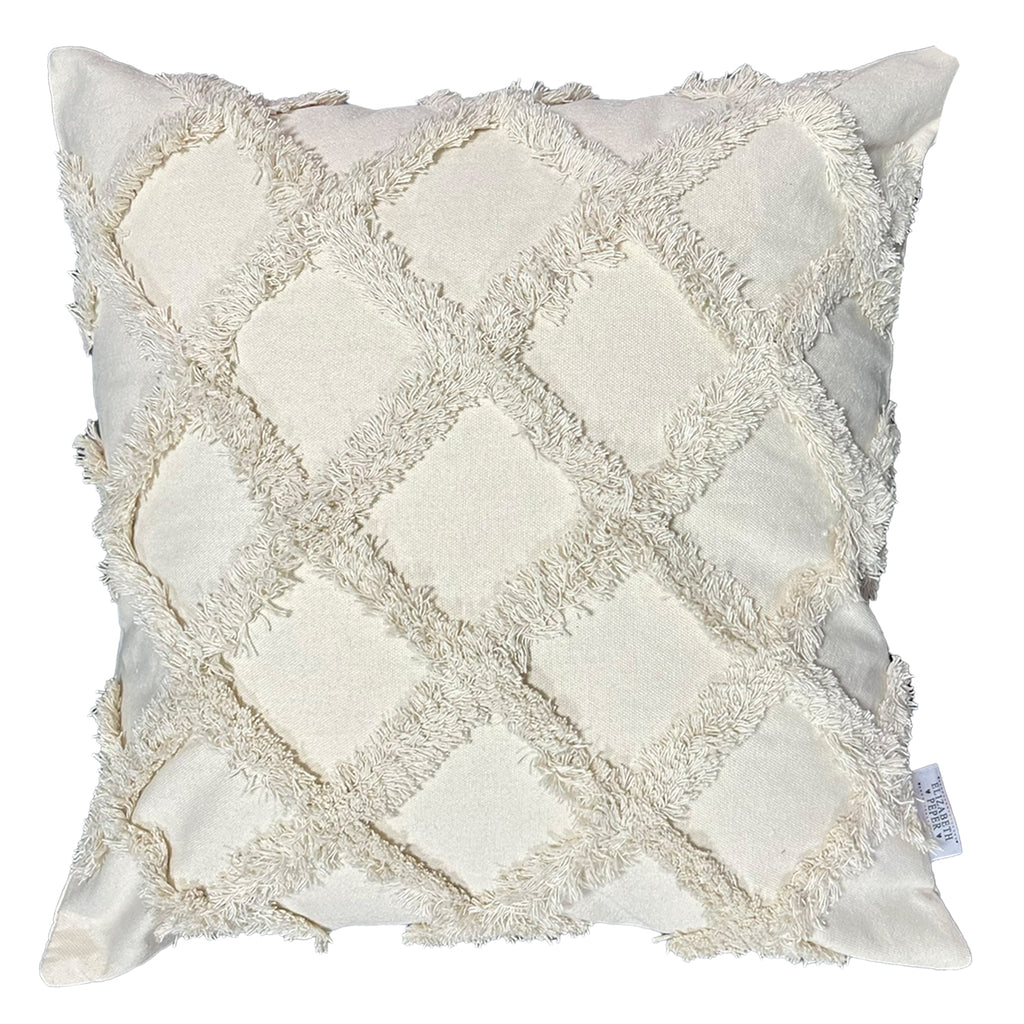 Funda Cojin Decorativo Diseño Bombay Beige 45x45
