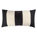 Funda Cojín Decorativo diseño Franjas Blanco y Negro