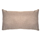 Funda Cojín Decorativo diseño Lino Beige Oscuro