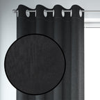 Set de Cortinas Blackout 2 Paños de 140 x 220 cm Negro