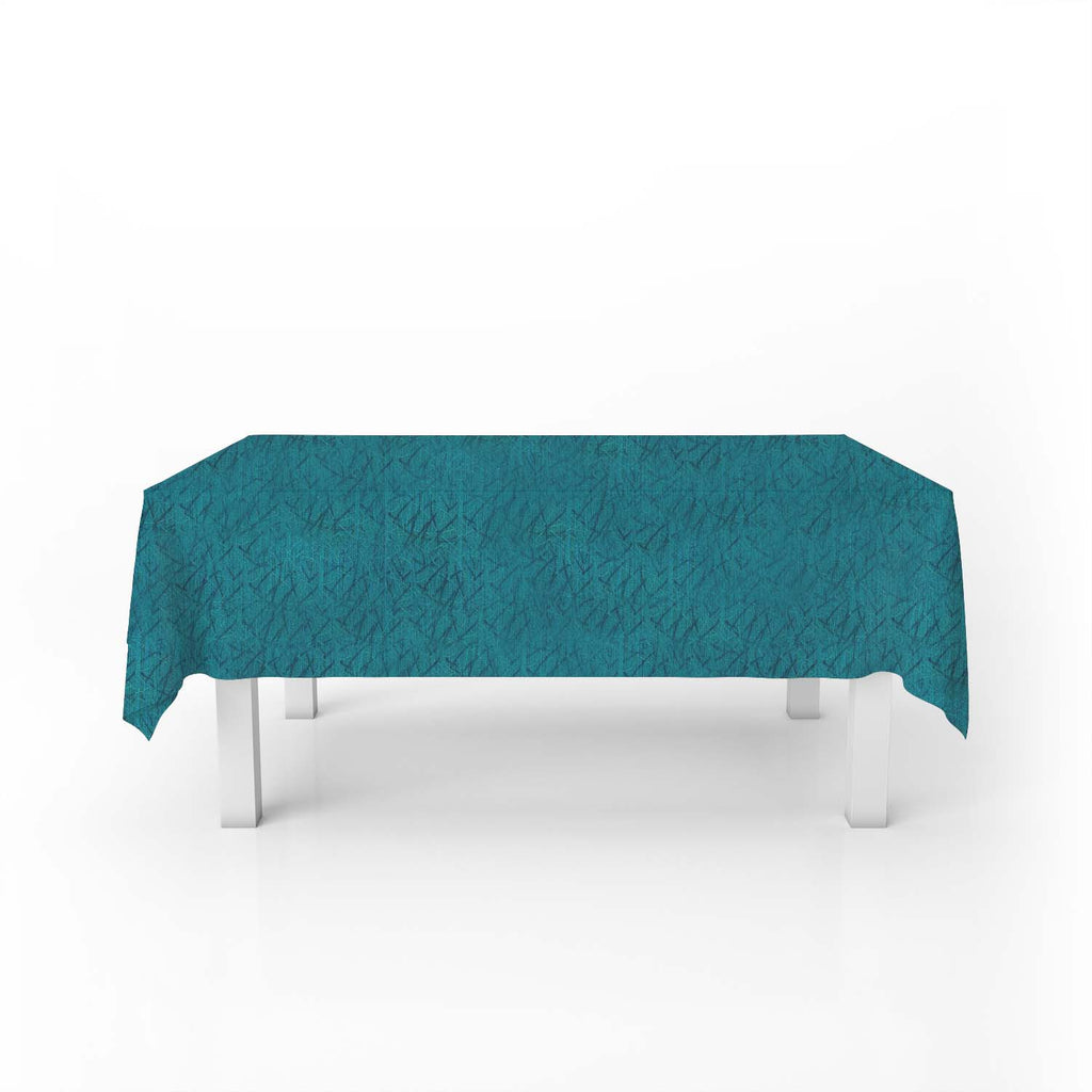 Mantel Para Mesa De Tela Color Turquesa