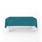 Mantel Para Mesa De Tela Color Turquesa