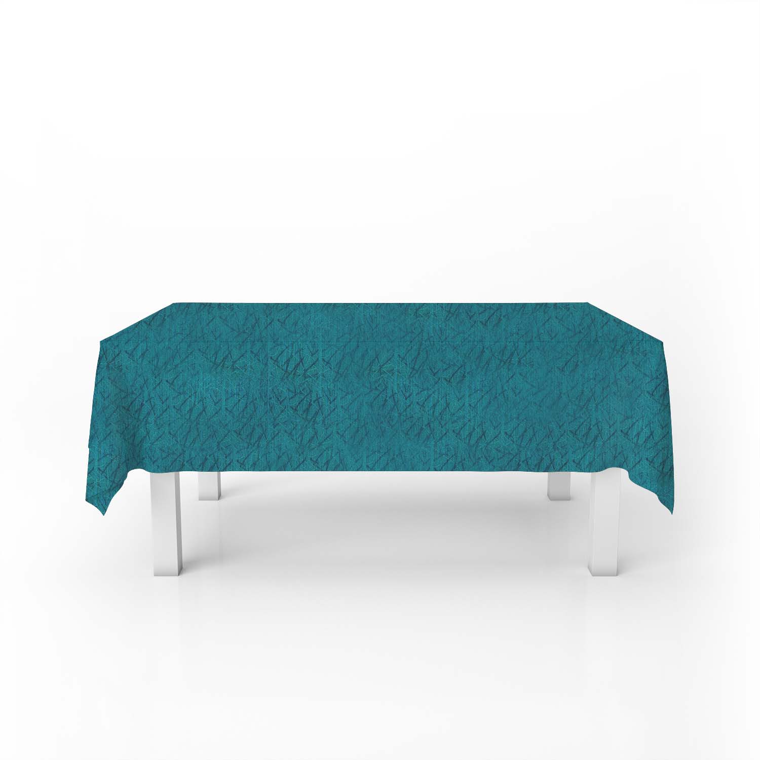 Mantel Para Mesa De Tela Color Turquesa