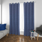 Set de Cortinas Blackout 2 Paños de 140 x 220 cm Azul