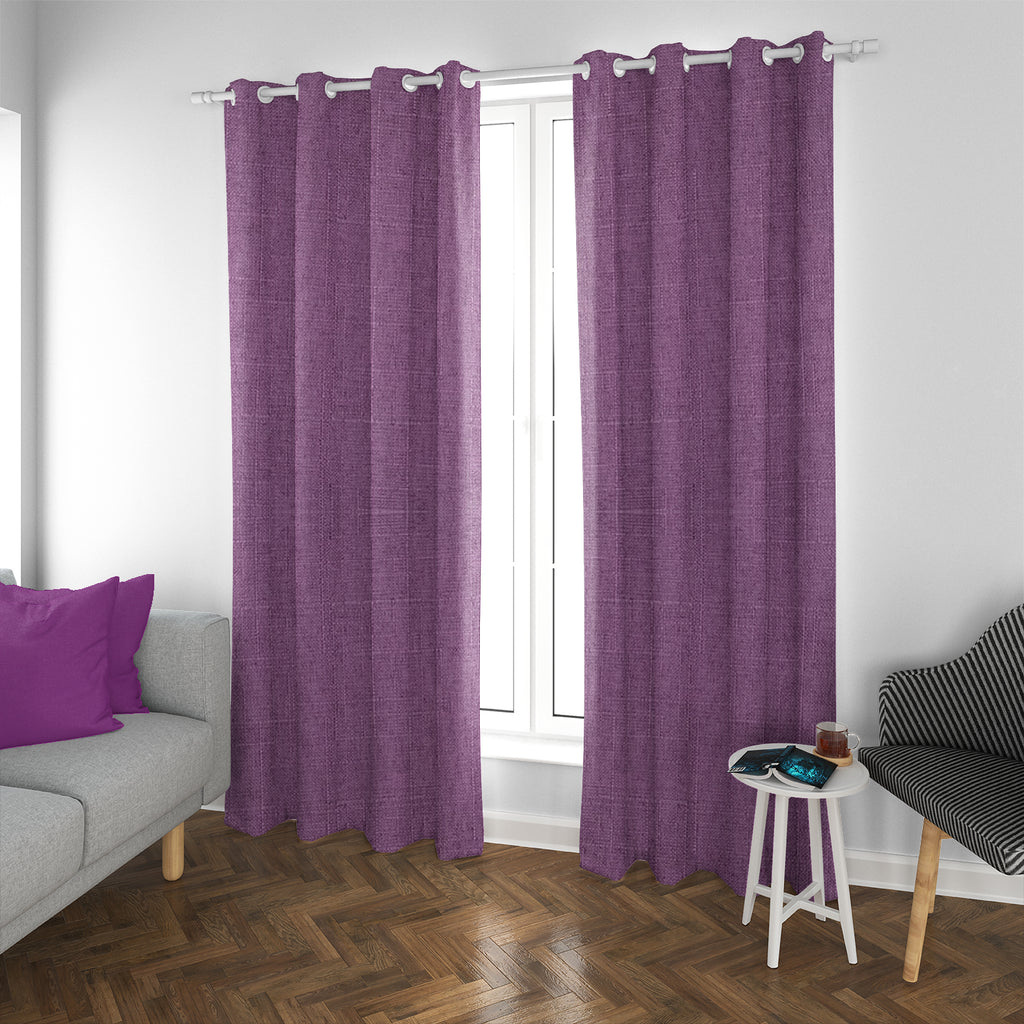Set de Cortinas Blackout 2 Paños de 140 x 220 cm Morado