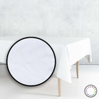 Mantel Para Mesa De Tela Color Blanco