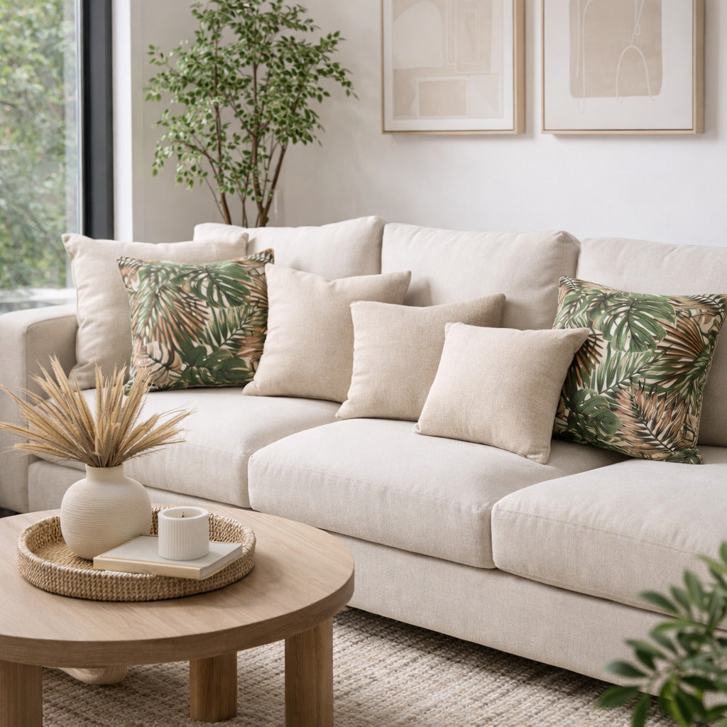 Funda Cojin Decorativo Diseño Encanto Ramos