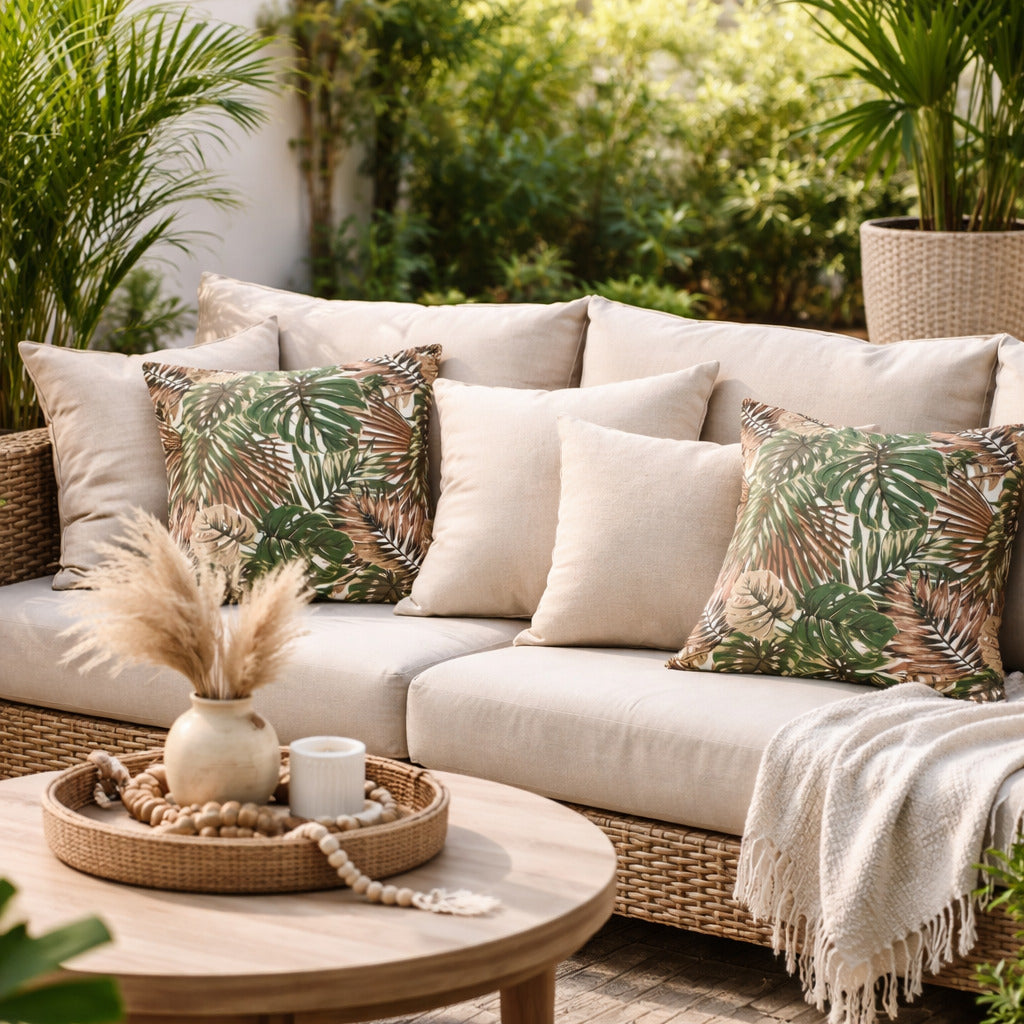 Funda Cojin Decorativo Diseño Encanto Ramos