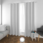 Set de Cortinas Blackout 2 Paños de 140 x 220 cm Blanco