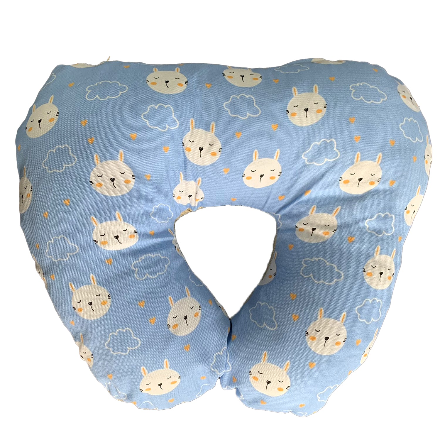 Cojin Para Embarazada Y Lactancia Conejo Azul