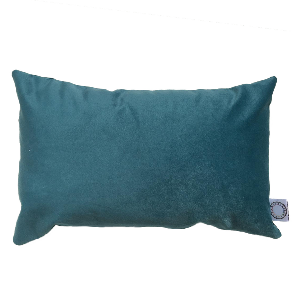 Funda para Cojín Decorativo Turquesa Suave