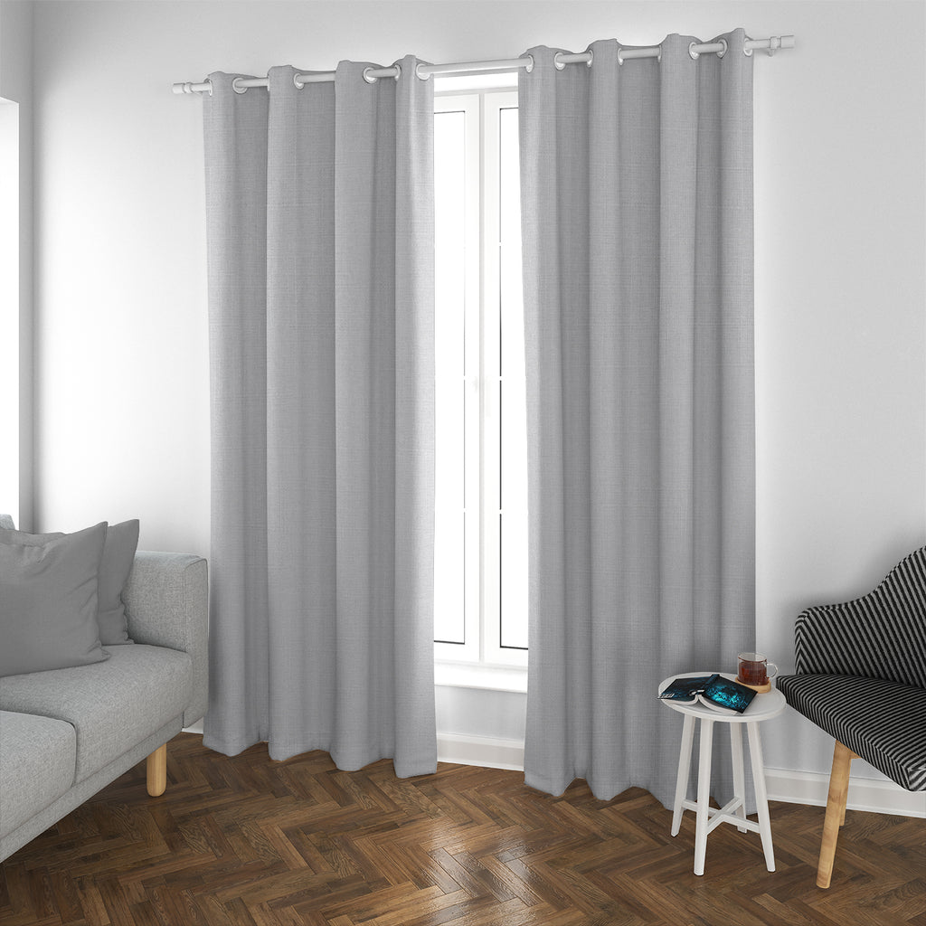 Set de Cortinas Blackout 2 Paños de 140 x 220 cm Gris Perla