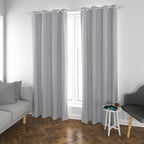 Set de Cortinas Blackout 2 Paños de 140 x 220 cm Gris Perla